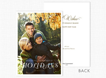 The Happiest of Holidays Christmas Photo Cards