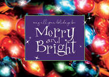 Light Display Holiday Cards