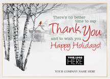 Perfect View Holiday Logo Cards