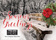 Seasonal View Holiday Logo Cards