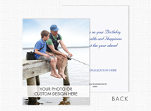 Custom Greeting Card (Vertical, Value Size, Flat)